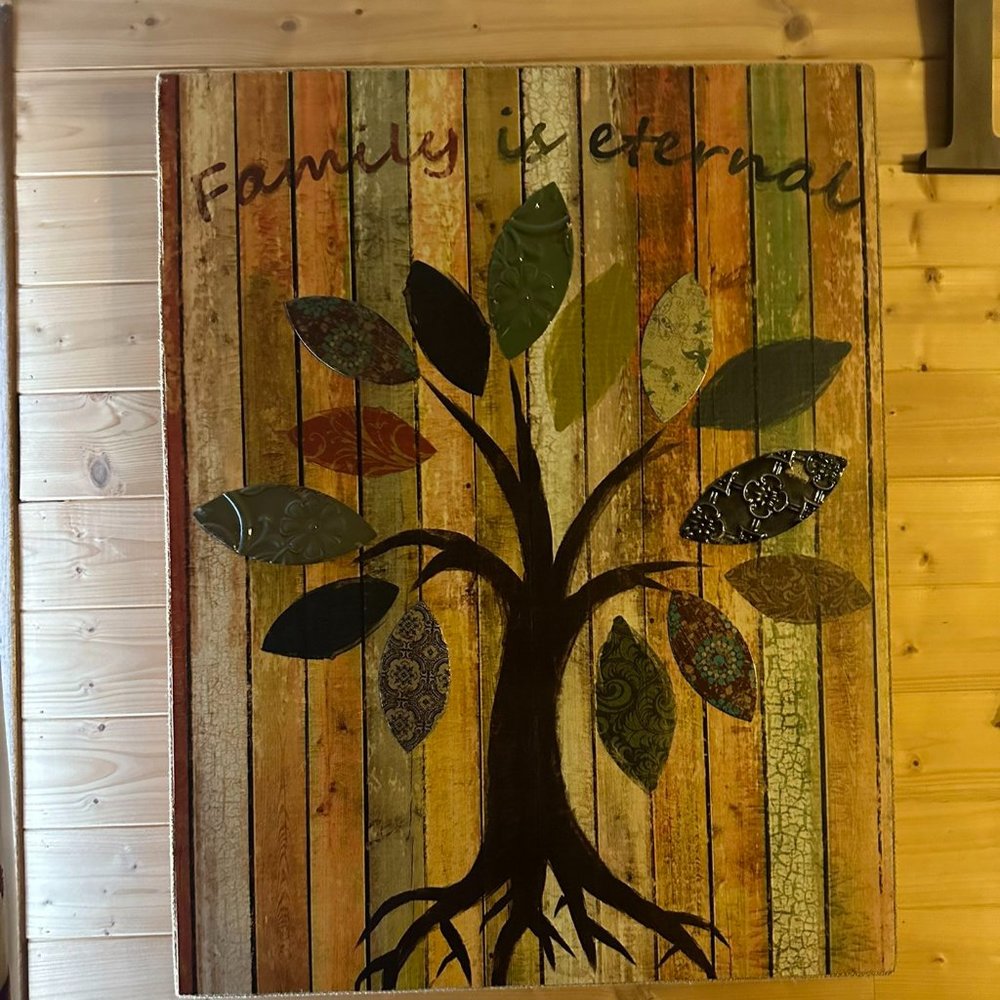 “Family Is Eternal” Wall Decor